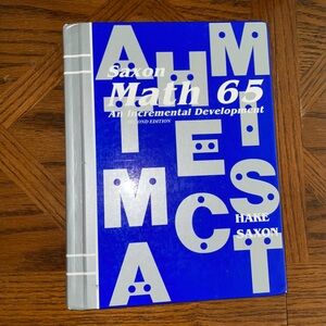 Saxon Math 65 Student Textbook